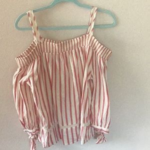 Lauren Conrad off-the-shoulder blouse